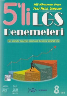 Etkin Yayınları 5'li LGS Denemeleri Yeni Kolektif