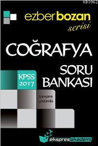 Ezberbozan Serisi Kpss Coğrafya Soru Bankası 2017 Önder Cengiz