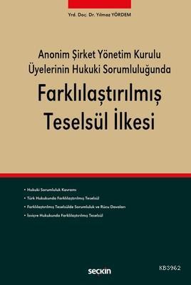 Farklılaştırılmış Teselsül İlkesi Yılmaz Yördem