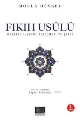 Fıkıh Usulü (İthal Kağıt) Molla Hüsrev