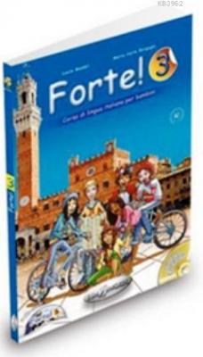 Forte 3 (Kitap+CDROM+CD) İtalyanca Orta-Alt Seviye 7-11 Yaş A2 Lucia M