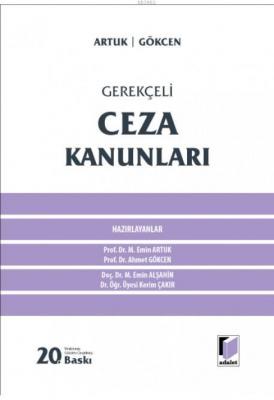 Gerekçeli Ceza Kanunları Ahmet Gökcen