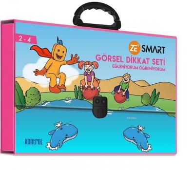 Görsel Dikkat Seti 2 - 4 Yaş - ZE² Smart - Eğleniyorum Öğreniyorum Kol