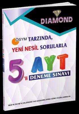 Gür Yayınları AYT Diamond 5 li Yeni Nesil Sorularla Deneme Sınavı Gür