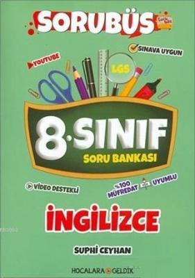 Hocalara Geldik Yayınları 8. Sınıf LGS İngilizce Soru Bankası Sorubüs 