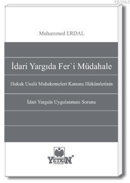 İdari Yargıda Fer'i Müdahale Muhammed Erdal