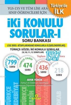 İki Konulu Sorular - I Soru Bankası Sefer Yürük