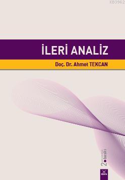 İleri Analiz Ahmet Tekcan