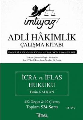 İmtiyaz - Adli Hakimlik Çalışma Kitabı - İcra ve İflas Hukuku Metin Ka