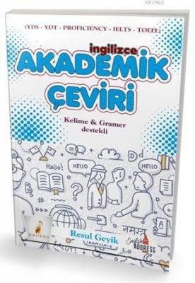 İngilizce Akademik Çeviri Kelime ve Gramer Destekli Resul Geyik