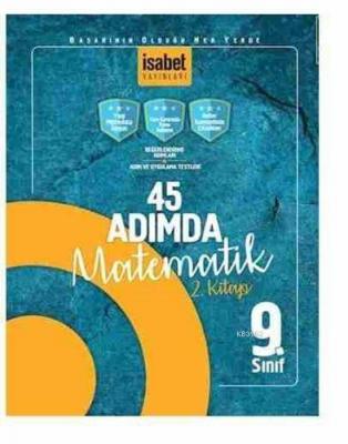 İsabet Yayınları 9. Sınıf 45 Adımda Matematik 2. Kitap İsabet Kolektif