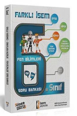 İsem Yayıncılık 2019 Farklı İsem 6. Sınıf Fen Bilimleri Soru Bankası B