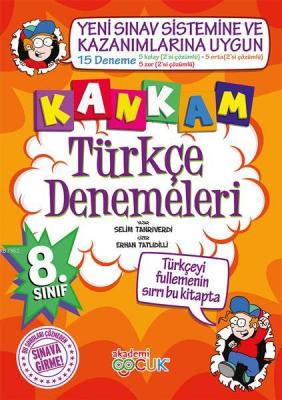 Kankam 8. Sınıf Türkçe Denemeleri Selim Tanrıverdi