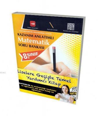 Karekod 8. Sınıf Kazanım Anlatımlı Matematik Soru Bankası Ünal İşcan