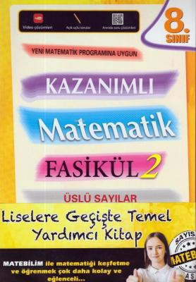 Karekod 8. Sınıf Kazanımlı Matematik Fasikül 2 Üslü Sayılar Ünal İşcan