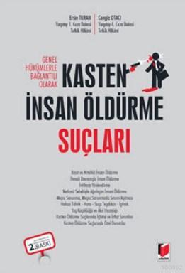 Kasten İnsan Öldürme Suçları (Ciltli) Ersin Turan