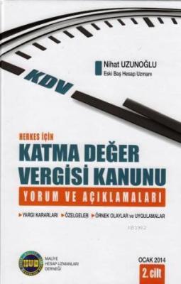 Katma Değer Vergisi Kanunu Nihat Uzunoğlu