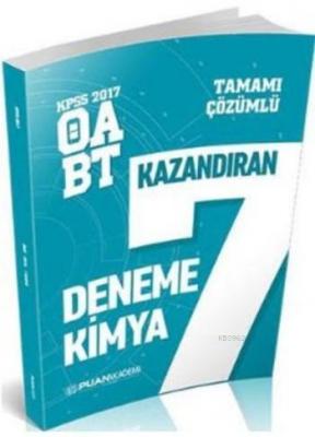 KPSS 2017 ÖABT Kimya Öğretmenliği Tamamı Çözümlü 7 Deneme Kolektif