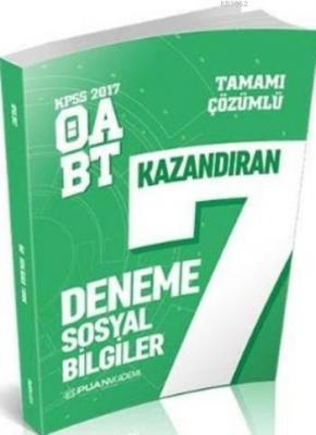 KPSS 2017 ÖABT Sosyal Bilgiler Öğretmenliği Tamamı Çözümlü 7 Deneme Ko