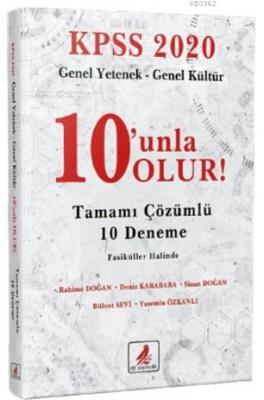 KPSS - 2020 Genel Yetenek - Genel Kültür 10'unla OLUR! Tamamı Çözümlü 