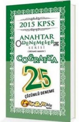 KPSS Coğrafya 25 Çözümlü Anahtar Deneme 2015 Hüsnü Aksoy