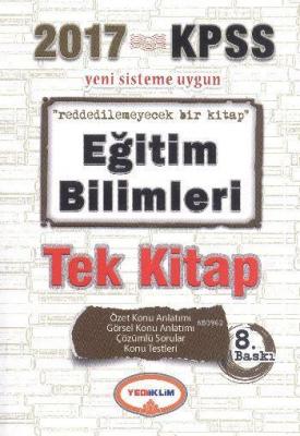 KPSS Eğitim Bilimleri Konu Anlatımlı Tek Kitap 2017 Hakan Anka