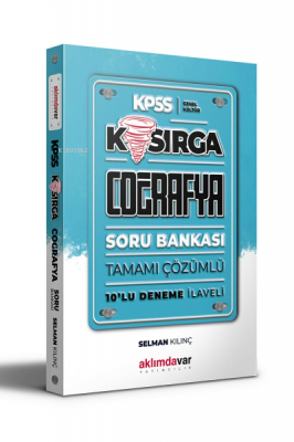 KPSS Genel Kültür Kasırga Coğrafya Tamamı Çözümlü Soru Bankası Salman 