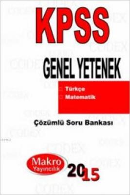 KPSS Genel Yetenek Soru Bankası Kolektif