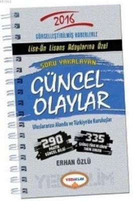 KPSS Lise Ön Lisans Soru Yakalayan Güncel Olaylar 2016 Erhan Özlü