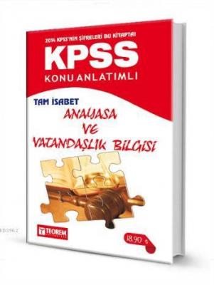 KPSS Tam İsabet Anayasa ve Vatandaşlık Bilgisi Konu Anlatımlı Aydın Du