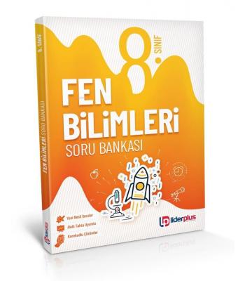 Lider Plus Yayınları 8. Sınıf LGS Fen Bilimleri Soru Bankası Lider Plu