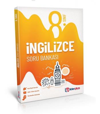 Lider Plus Yayınları 8. Sınıf LGS İngilizce Soru Bankası Lider Plus Ko