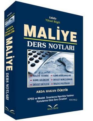 Maliye Ders Notları Arda Hakan Öğretir