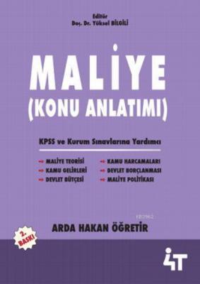 Maliye Konu Anlatımı Arda Hakan Öğretir