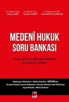 Medeni Hukuk Soru Bankası Lisans, KPSS ve Adli-İdari Hakimlik Sınavlar