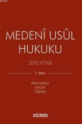 Medeni Usul Hukuku Ders Kitabı Hakan Pekcanıtez