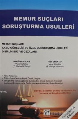 Memur Suçları Soruşturma Usulleri Fazlı Emektar