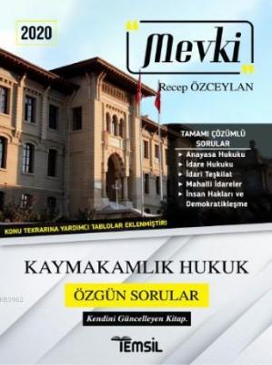 Mevki Kaymakamlık Hukuk Özgün Sorular Recep Özceylan