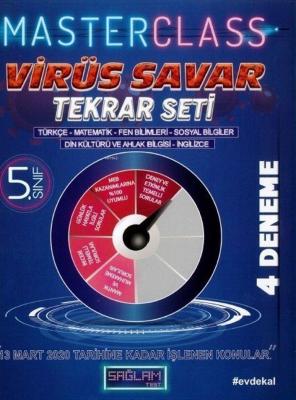 Molekül Yayınları 5. Sınıf Virüs Savar Masterclass Tekrar Seti Molekül