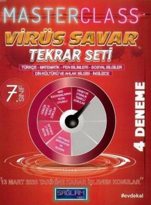 Molekül Yayınları 7. Sınıf Virüs Savar Masterclass Tekrar Seti Molekül