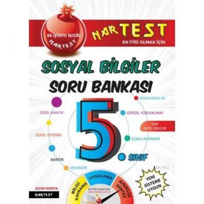 Nartest Yayınları 5. Sınıf Süper Zeka Sosyal Bilgiler Soru Bankası Nar