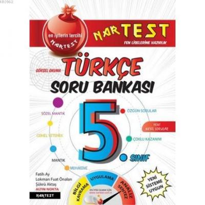 Nartest Yayınları 5. Sınıf Süper Zeka Türkçe Soru Bankası Nartest Kole