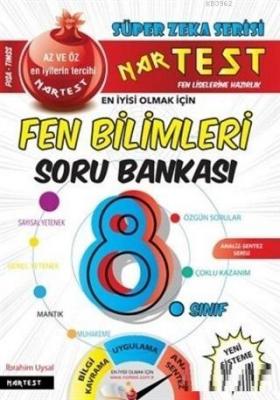 Nartest Yayınları 8. Sınıf LGS Süper Zeka Fen Bilimleri Soru Bankası N