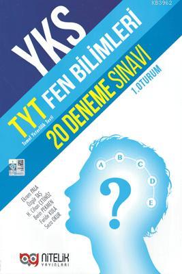 Nitelik Yayınları TYT Fen Bilimleri 20 Deneme Sınavı Nitelik Ekrem Pal