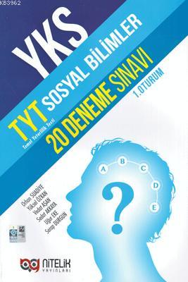 Nitelik Yayınları TYT Sosyal Bilimler 20 Deneme Sınavı Nitelik Orhan S