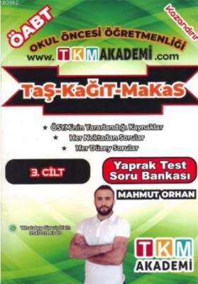 Okul Öncesi Öğretmenliği ÖABT 3 Cilt Yaprak Test Soru Bankası Mahmut O