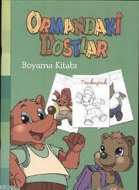 Ormandaki Dostlar - Boyama Kitabı Bernard Le Gall