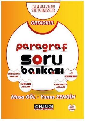 Ortaokul Paragraf Soru Bankası Musa Göl