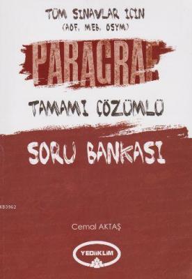 Paragraf Tüm Sınavlar İçin Tamamı Çözümlü Soru Bankası 2016 Cemal Akta