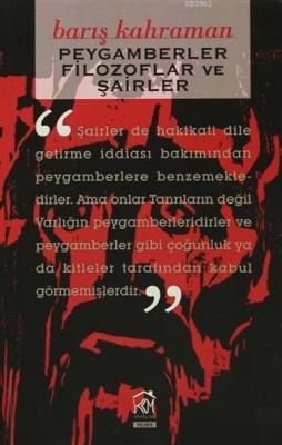 Peygamberler Filozoflar ve Şairler Barış Kahraman